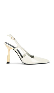 Schutz Sophia Pump in Ivory | Sugar White Pump Heels for Women