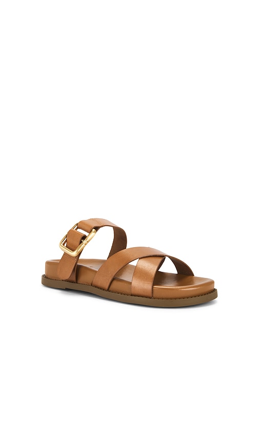 Schutz Vivienne Sporty Sandal in Brown