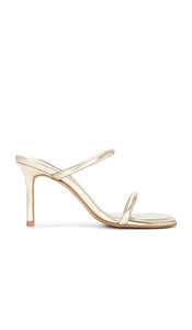 SENSO Upton III Sandal in Metallic Gold | Gold Heeled Sandals for Women
