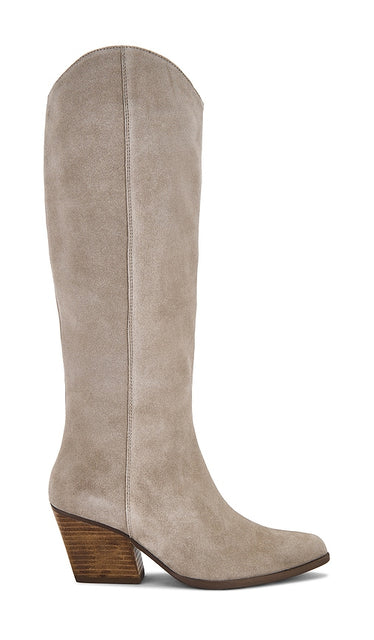 Seychelles Begging You Boot in Neutral | Sand Heeled Boots for Women