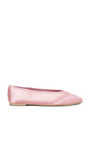 Seychelles Georgette Ballet in Blush | Blush Satin Ballet Flats for Women