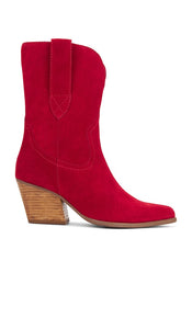 Seychelles Line Dance Boot in Red | Red Heeled Boots for Women