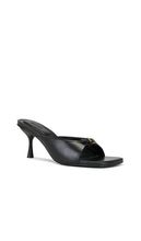 SIMKHAI Carey Leather Mule in Black