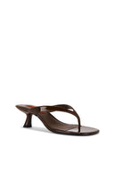 SIMONMILLER Beep Thong Sandal in Chocolate