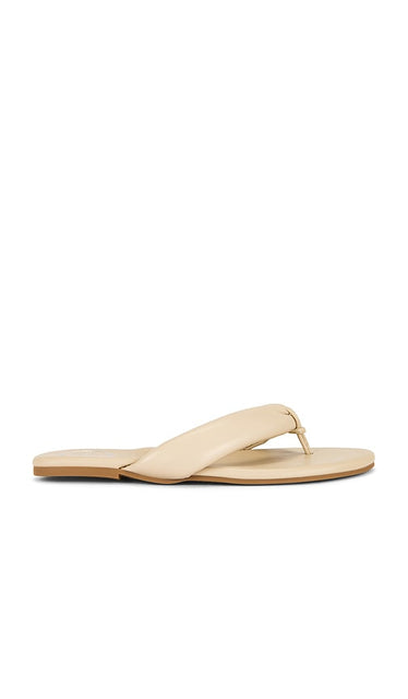 Solei Sea Gisel in Beige | Sand Flip Flop Sandals for Women