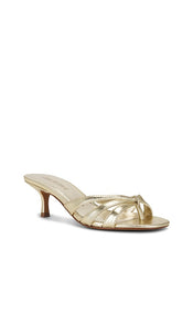 Steve Madden Cary Sandal in Metallic Gold