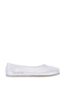 Steve Madden Gyzmo Flat in Neutral | Clear Ballet Flats for Women