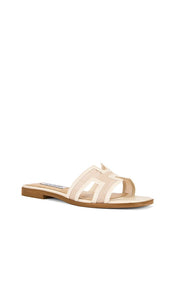 Steve Madden Hadyn Mesh Sandal in Cream