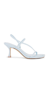 Steve Madden Locke Sandal in Blue | Blue Leather Heeled Sandals for Women