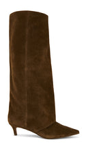 Steve Madden Luca Boot in Brown | Chestnut Suede Knee-High Boots for Women