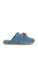Steve Madden Maysa Sandal in Blue | Blue Suede Flat Sandals for Women