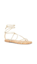 Steve Madden Myrtle Sandal in Metallic Gold