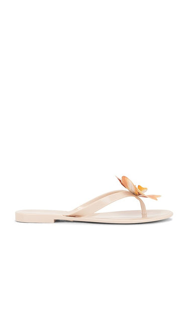 Steve Madden Poppyseed Sandal in Tan | Tan Flat Sandals for Women