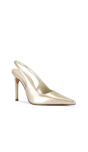 Steve Madden Reyes Slingback Pump in Metallic Neutral