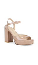 Stuart Weitzman Dayna II Platform Sandal in Tan