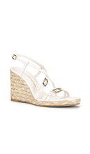 Stuart Weitzman Georgie Espadrille Wedge in Cream