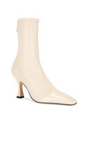 Studio Amelia Maverick Ankle Boot in Ivory