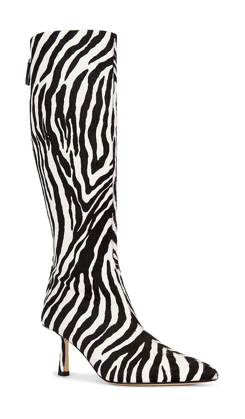 Studio Amelia Petra Calf Boot in Black,White