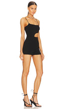superdown Aisha Cut Out Romper in Black
