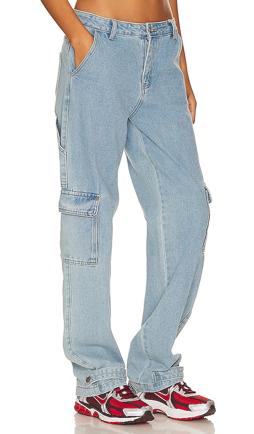superdown Amanda Cargo Jean in Blue