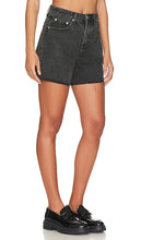 superdown Amelia Denim Short in Black