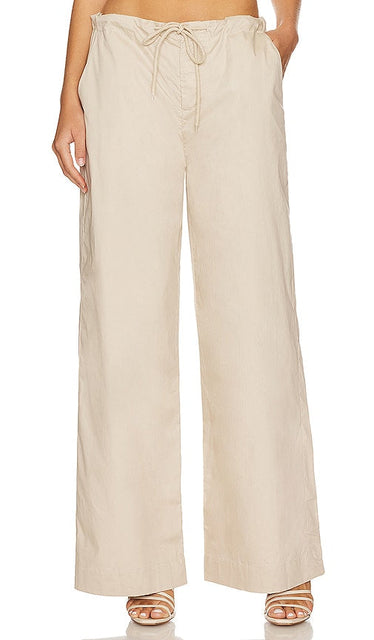 superdown Annael Pants in Tan - Pantalon Annael superdown en beige - superdown Annael 黄褐色裤子 - superdown Annael Hose in Hellbraun - superdown Annael 팬츠 - Pantaloni Annael superdown in marrone chiaro
