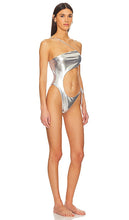 superdown Aurelia One Piece in Metallic Silver