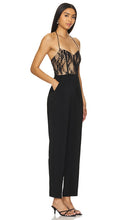 superdown Bella Lace Jumpsuit in Black