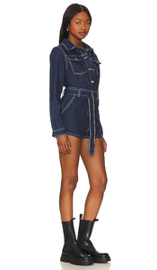 superdown Destiny Romper in Blue