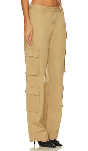 superdown Gisele Cargo Pant in Beige