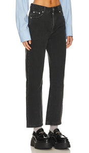 superdown Jinx Cropped Jeans in Black