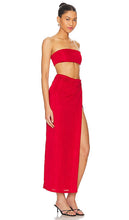 superdown Karolyna Maxi Skirt Set in Red