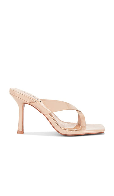 superdown Kris Sandal in Nude | Nude Heeled Sandals for Women