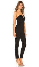 superdown Madi Strapless Jumpsuit in Black