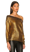 superdown Marla Sweater in Metallic Copper