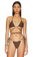 superdown Milada O Ring Bikini Top in Chocolate - superdown Haut de bikini Milada O Ring en chocolat - superdown Milada O 形圈巧克力色比基尼上衣 - superdown Milada O-Ring-Bikinioberteil in Schokolade - superdown Milada O 링 비키니 탑 - Top bikini superdown Milada O Ring color cioccolato