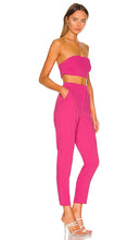 superdown Remy Bandeau Pant Set in Fuchsia