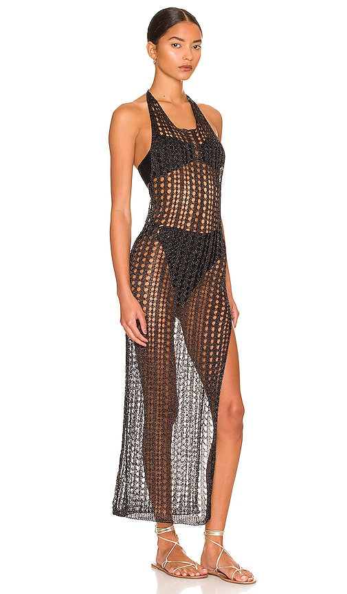 superdown Renata Swim Cover Up in Black