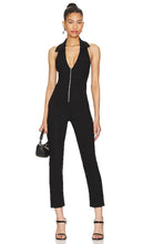 superdown Rene Zip Front Jumpsuit in Black - superdown - Combinaison Rene zippée sur le devant - Noir - superdown Rene 黑色前拉链连身裤 - superdown Rene Overall mit Reißverschluss vorne in Schwarz - superdown Rene 지퍼 프론트 점프수트 블랙 색상 - Tuta frontale con zip superdown Rene in nero