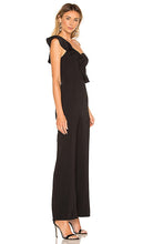 superdown Stefanie One Shoulder Jumpsuit in Black