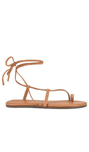 TKEES Jo Sandal in Brown | Hazelton Strappy Sandals for Women