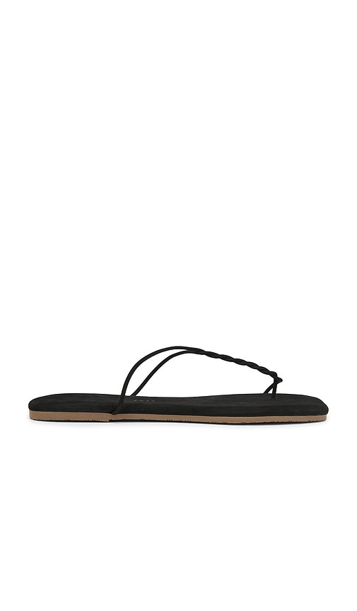 TKEES Simone Sandal in Black