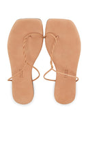 TKEES Simone Sandal in Tan | Pout Flat Sandals for Women