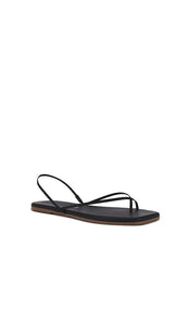 TKEES Square Toe Millie Sandal in Black