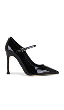 Tony Bianco Ace Heel in Black | Black Patent Pump Heels for Women