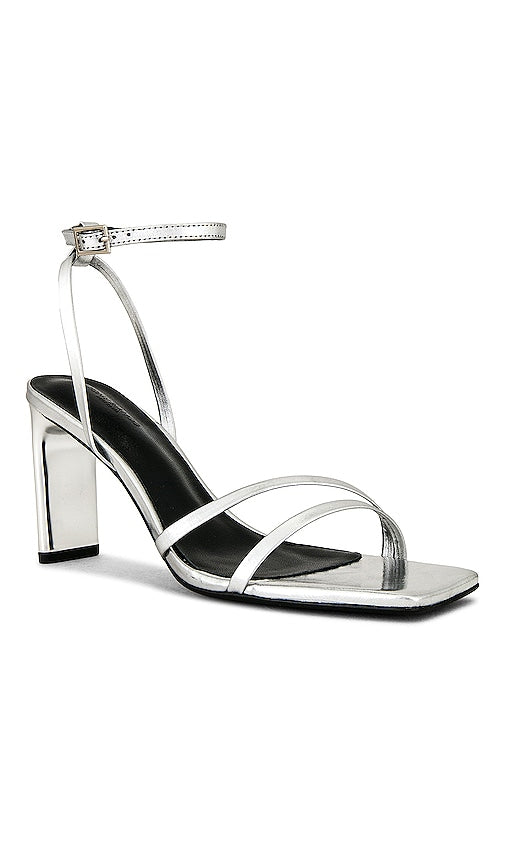 Tony Bianco Corso Sandal in Metallic Silver