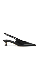 Tony Bianco Crush Slingback Pump in Black | Black Vintage Sling Back Heels for Women