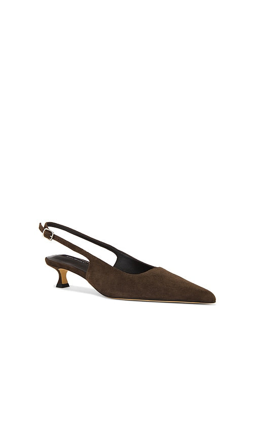 Tony Bianco Crush Slingback Pump in Chocolate