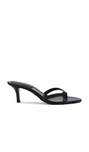 Tony Bianco Daisy Sandal in Black | Black Como Heeled Sandals for Women