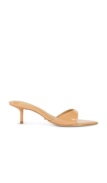 Tony Bianco Fiesta Heel in Nude | Nude Open Toe Heels for Women